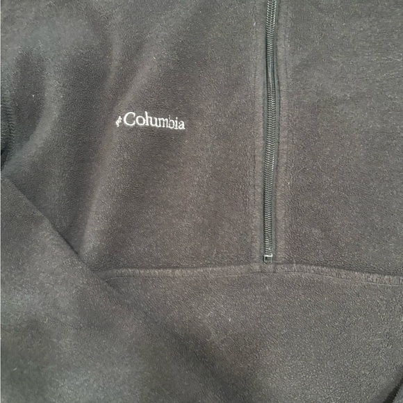 Columbia Charcoal Fleece Half-Zip Pullover - Picture 2 of 5